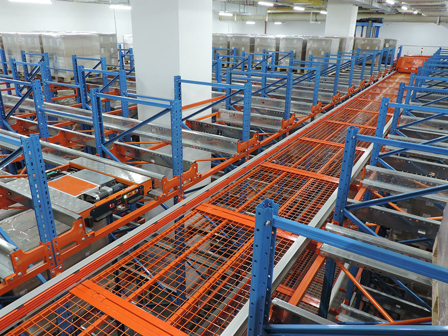 Shenzhen Electronic Equipment Sub Mother Shuttle Car Intelligent Warehouse 2