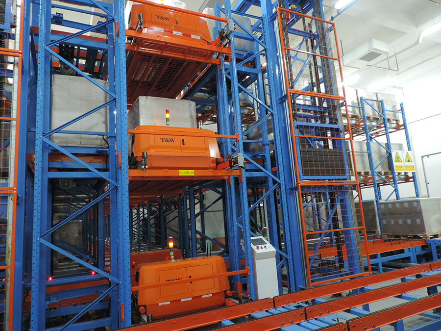 Shenzhen Electronic Equipment Sub Mother Shuttle Car Intelligent Warehouse 3